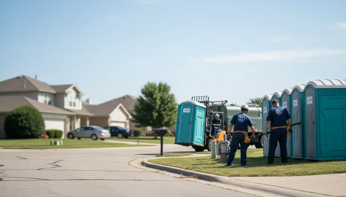 Porta Potty Rental in Amlin, OH near me